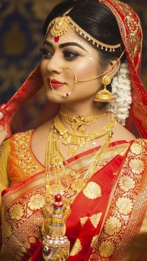 Pin By Roshan Kumar On Indian Bride Makeup Indian Bride Makeup Beautiful Indian Brides