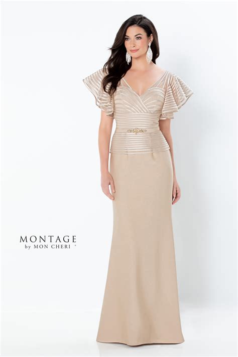 Montage Spring 2021 Mother Of The Bridegroom Dresses Creme Couture