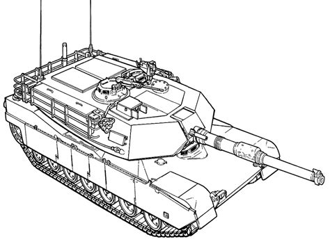 Army Tank Coloring Pages Free Coloring Home