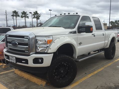 2011 2015 Ford F 250350 Super Duty Fender Flare Set Painted Fender