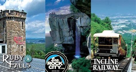 Lookout Mountain Ruby Falls And Rock City Two And 12 Hour Drive North