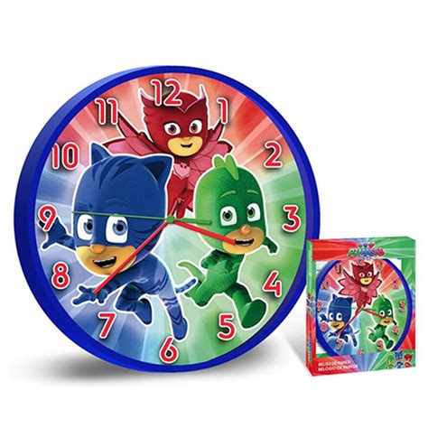Latest fashionable pj mask great for themed parties available at alibaba.com. PJ Masks Wall Clock (PJ17009) - Character Brands