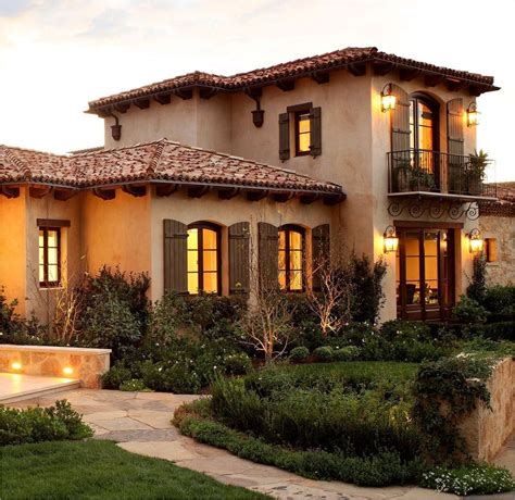Tuscan Style Homes Mediterranean Style Homes Spanish Style Homes