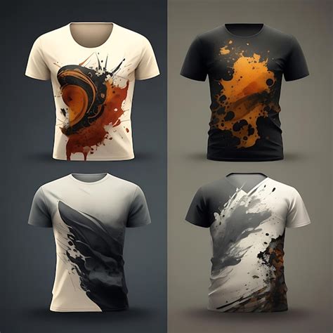 Premium Ai Image Simple Shirt Designs