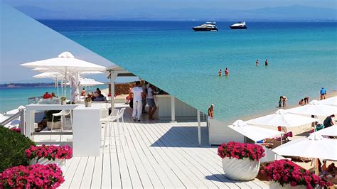 Sani Resort Bousoulas Beach Bar Halkidiki Greece In 4k Youtube