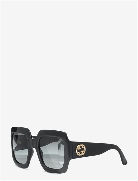 gucci sunglasses gg0053s black black grey 3035 kr