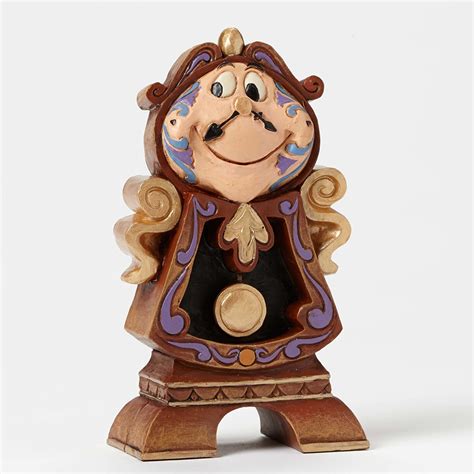 Jim Shore Disney Traditions Cogsworth Keeping Watch Figurine 4049621