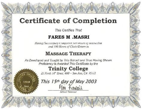 Pin By Massage On Stuff To Buy Social Security Card Massage Therapy Certificate Of Completion