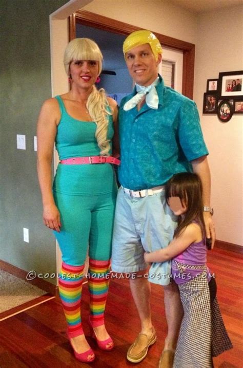 Coolest Adult Diy Couple Costume Idea Toy Story Barbie And Ken