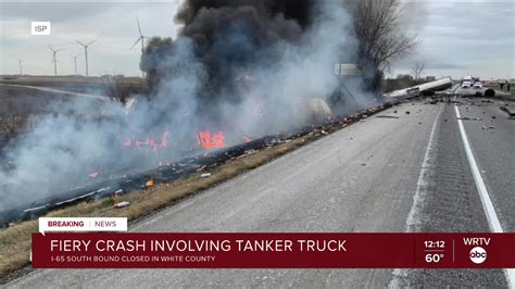 1 Dead In Fiery Crash Involving Tanker White County
