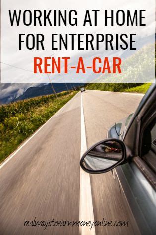 Working at Home For Enterprise Rent-a-Car