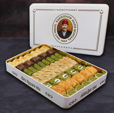 Pistachio Walnut Assorted Baklava Xl Box Types Of Baklava Etsy