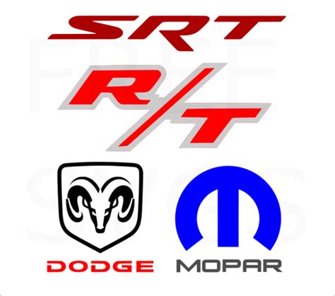Dodge Logo Set Free Svg File Free Svgs Dodge Logo Svg Free Files