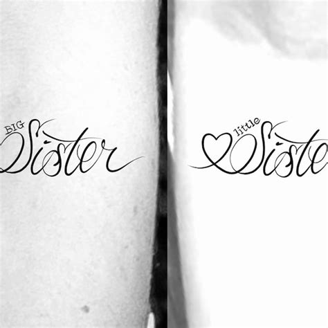 Matching Sister Tattoos Etsy