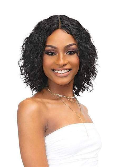 janet collection luscious wet and wavy 100 natural virgin remy indian hair part wig khloe bellician