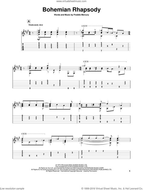 2 4 play_arrow pause lock bridge pt. Bohemian Rhapsody Free Sheet Music with Lyrics Easy 44 ...