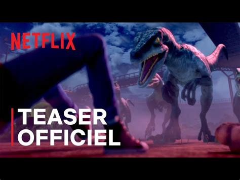 Jurassic World La Colo Du Crétacé Netflix Dévoile La Bande Annonce Et