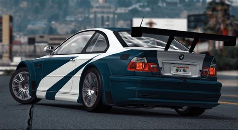 BMW M3 GTR E46 NFS MW 4k Livery Add On GTA5 Mods Com