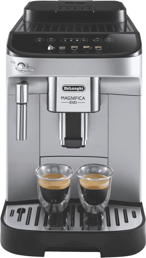 Delonghi Magnifica Evo Fully Automatic Coffee Machine Silver Black