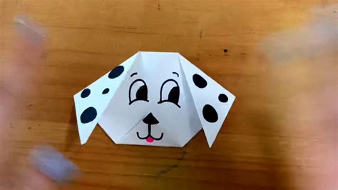 Origami Dalmatian Craft Youtube