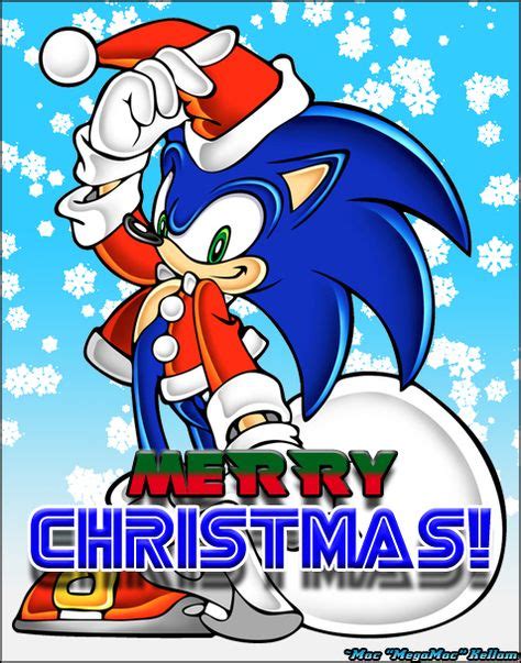 A Very Sonic Christmas By Megamac On Deviantart Sonic Sonic The