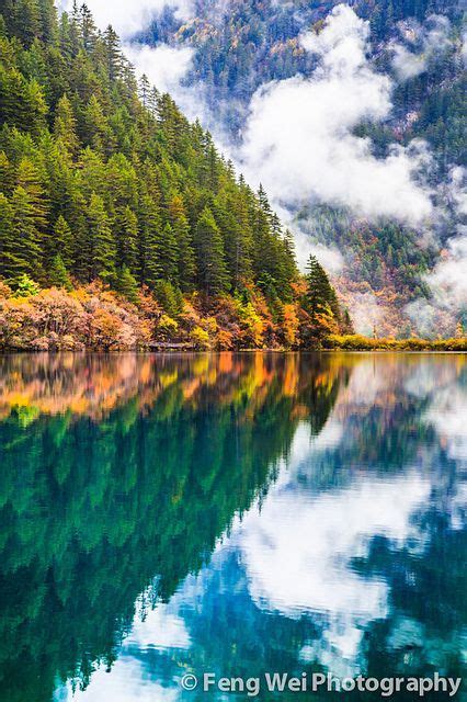 Mirror Lake Jiuzhai Valley National Park National Parks World
