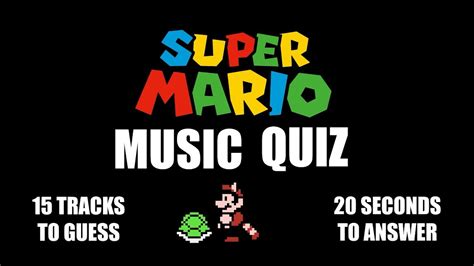 Super Mario Music Quiz Youtube