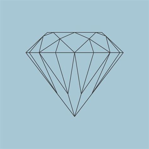 Geometry Diamonds And Blue On Pinterest