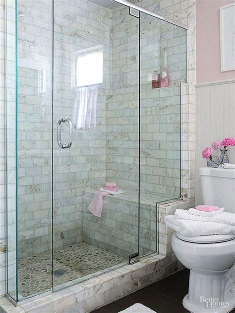 28 Stunning Walk In Shower Ideas For Small Bathrooms Bathroom Remodel Small Shower Trendy