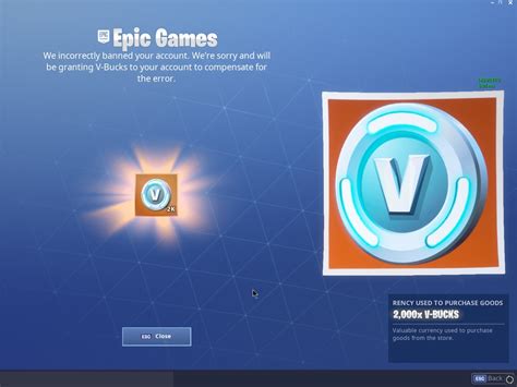 You see, when playing fortnite on a platform for the first time, you don't have to set up an epic. Epic Games are handing out 2000 V-Bucks to Players with ...