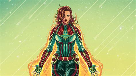 Captain Marvel 2020 4k Art Wallpaperhd Superheroes Wallpapers4k