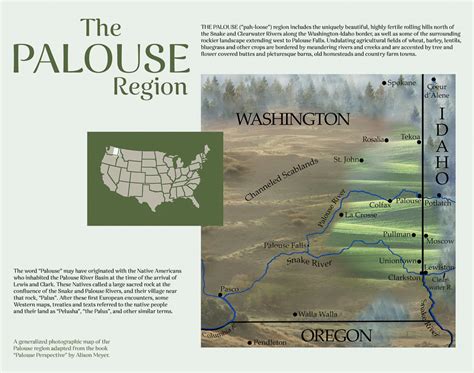 Palouse River Map