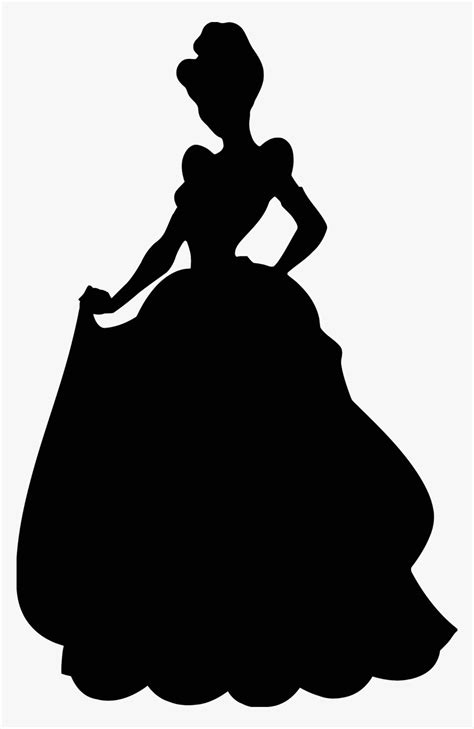Clip Art Cinderella Silhouette Png Cinderella Disney Princess