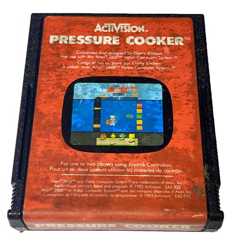 Pressure Cooker Atari 2600 Cartridge Only