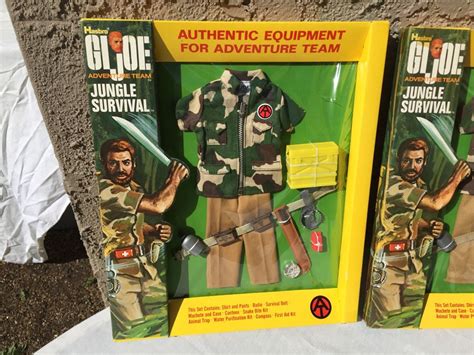 Gi Joe Adventure Team Jungle Survival Set New In Box Hasbro Vintage 1971
