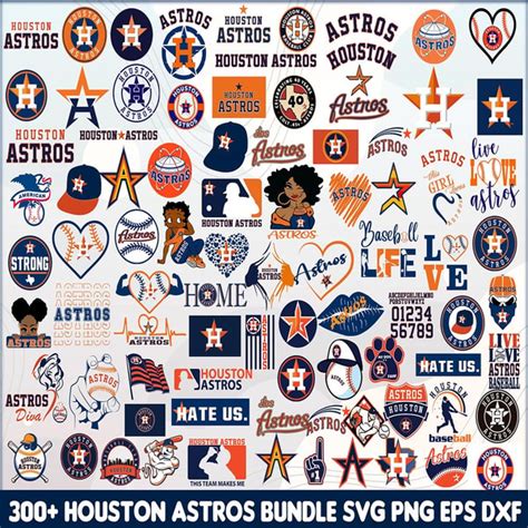Houston Astros Svg Bundle Houston Astros Clipart Houston S Inspire