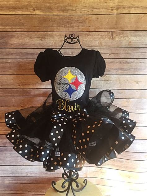 pittsburgh steelers cheerleader tutu costume by snappygirls steelers cheerleaders steelers