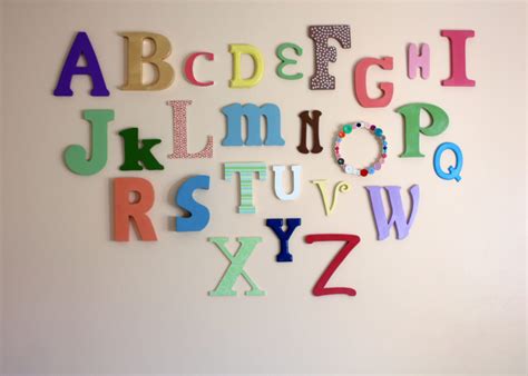 The Alphabet Wall Danielle Todd