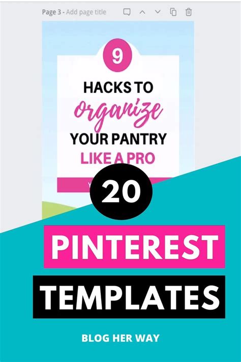 pinterest templates for bloggers [video] pinterest templates pinterest graphics computer