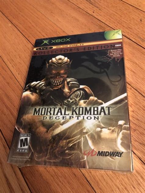 Mortal Kombat Deception Kollectors Edition Microsoft Xbox 2004