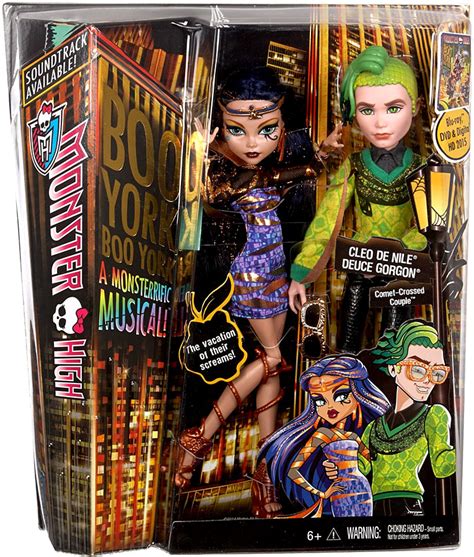 Cleo De Nile And Deuce Gorgon Doll 2 Pack Comet Crossed Couple Boo York