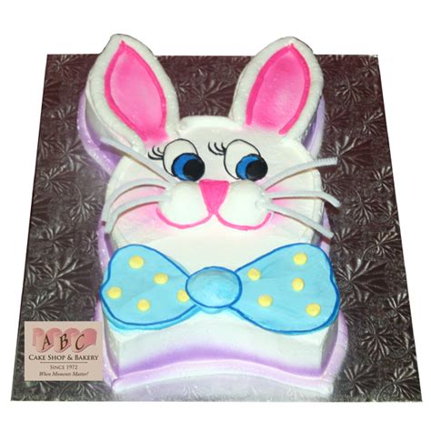 2048 Easter Bunny Shaped Cake Abc Cake Shop And Bakery