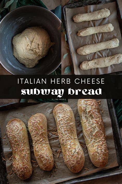 Subway Bread Recipe Italian Herb Cheese Longbourn Farm