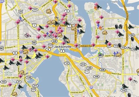 Spotcrime The Publics Crime Map Jacksonville Crime Maps