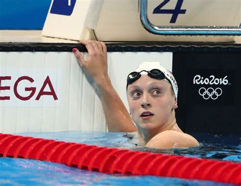 Katie Ledecky Takes Down Championship Record In 400 Free Prelims Swimming World News