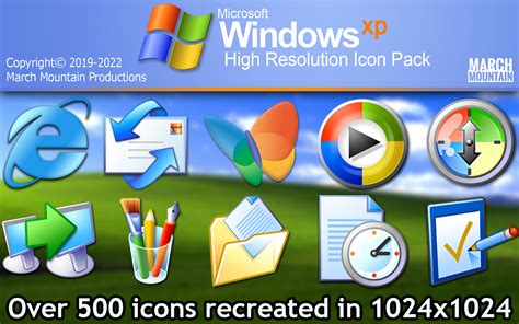 Windows Xp High Resolution Icon Pack Winclassic
