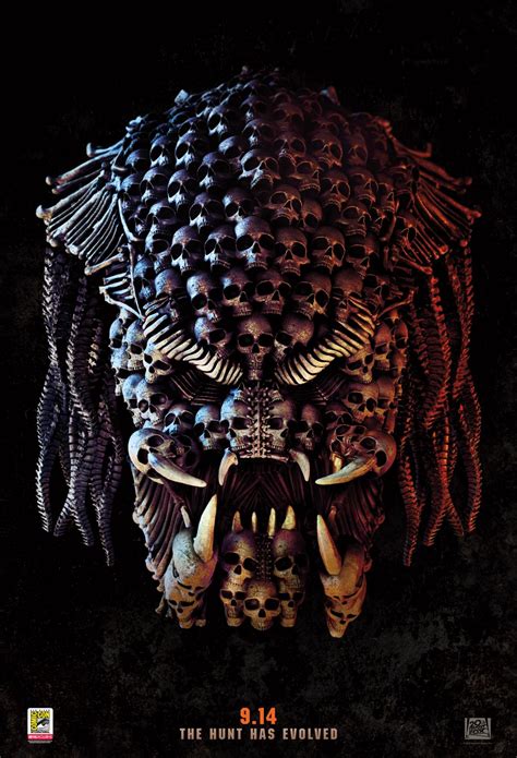 The predator will take on santa claus for crazy new tv special, watch the trailer. New The Predator Poster Is Full of Skulls | Collider