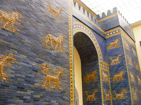 Ishtar Gate The Ishtar Gate Of Babylon Baghdad Has Been Flickr