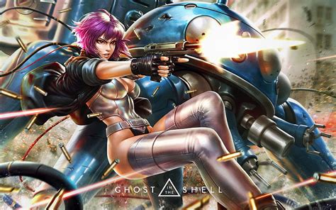 Motoko Kusanagi Ghost In The Shell Anime Pink Ghost In The Shell Anime Hd Wallpaper Pxfuel