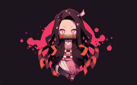 2880x1800 Resolution Nezuko Kamado Cute Demon Slayer Macbook Pro Retina